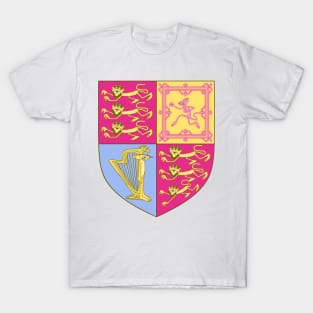 The Cartoon Panther Royal Arms of the United Kingdom T-Shirt